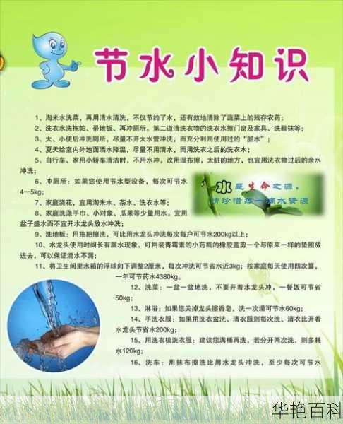 家居环保小知识(你真的会省水吗)