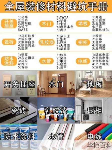 家居建材基础知识(这些建材知识你都掌握了吗)