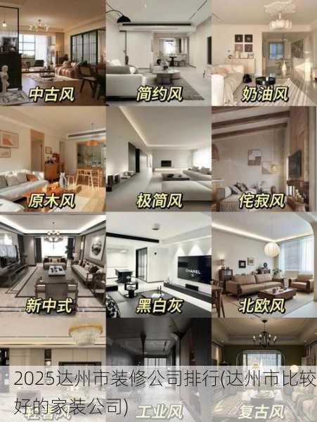 2025达州市装修公司排行(达州市比较好的家装公司)