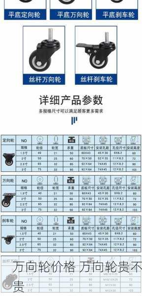 万向轮价格 万向轮贵不贵