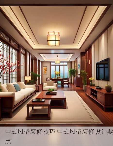中式风格装修技巧 中式风格装修设计要点