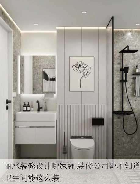 丽水装修设计哪家强 装修公司都不知道卫生间能这么装