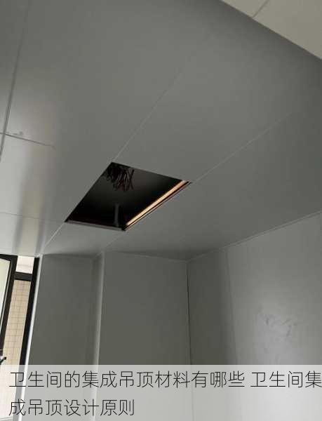 卫生间的集成吊顶材料有哪些 卫生间集成吊顶设计原则