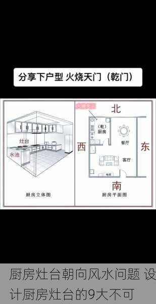 厨房灶台朝向风水问题 设计厨房灶台的9大不可