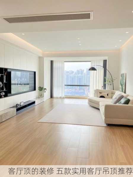 客厅顶的装修 五款实用客厅吊顶推荐