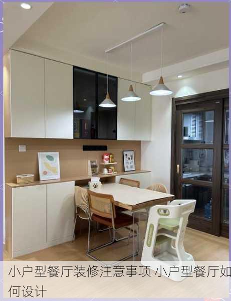 小户型餐厅装修注意事项 小户型餐厅如何设计