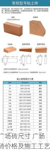 广场砖尺寸 广场砖价格及施工工艺