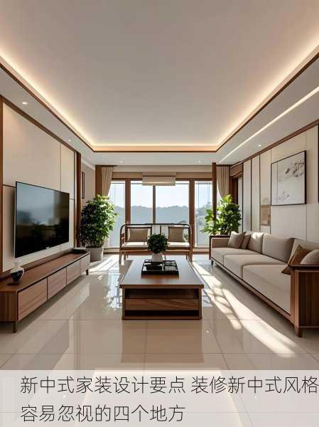 新中式家装设计要点 装修新中式风格容易忽视的四个地方