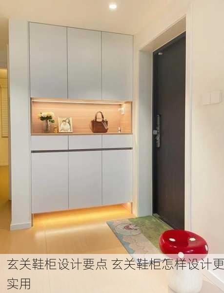 玄关鞋柜设计要点 玄关鞋柜怎样设计更实用