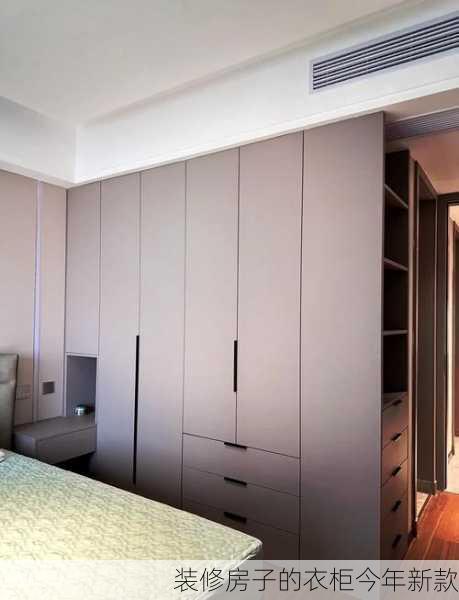 装修房子的衣柜今年新款