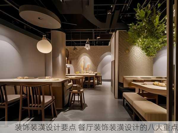 装饰装潢设计要点 餐厅装饰装潢设计的八大重点