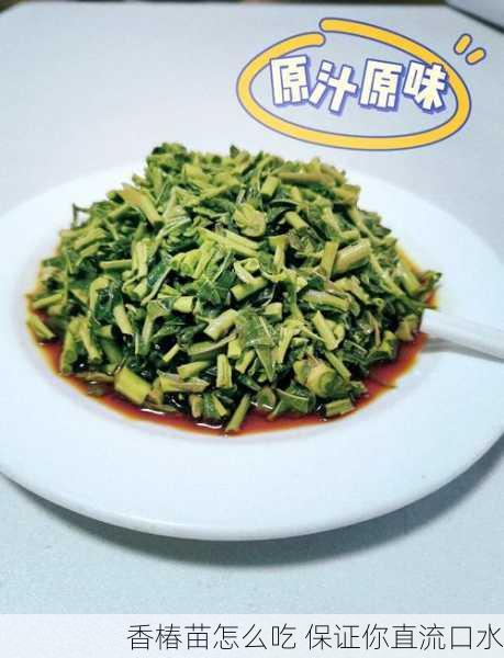 香椿苗怎么吃 保证你直流口水
