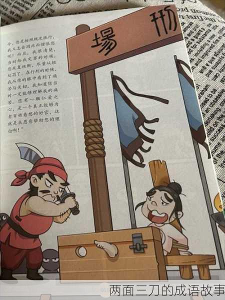 两面三刀的成语故事