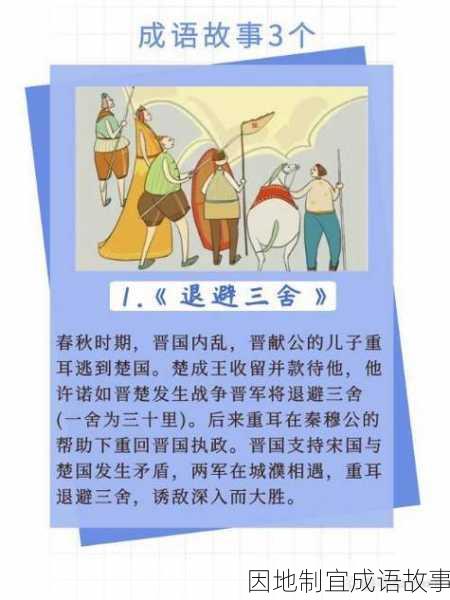 因地制宜成语故事