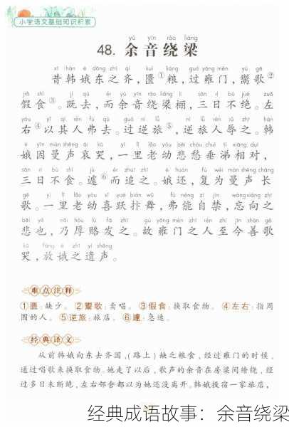 经典成语故事：余音绕梁