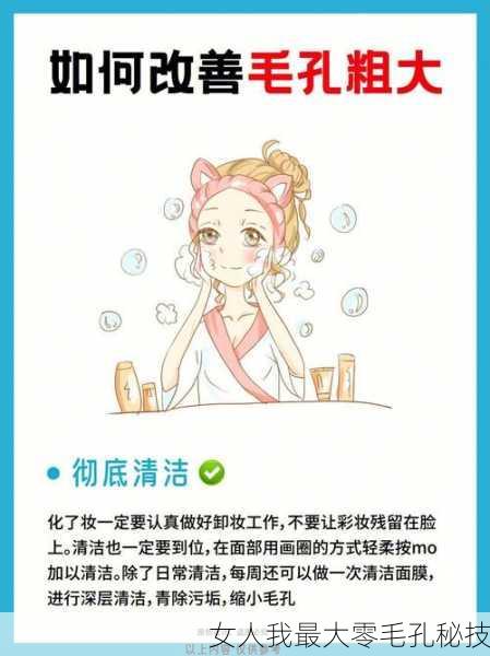 女人我最大零毛孔秘技