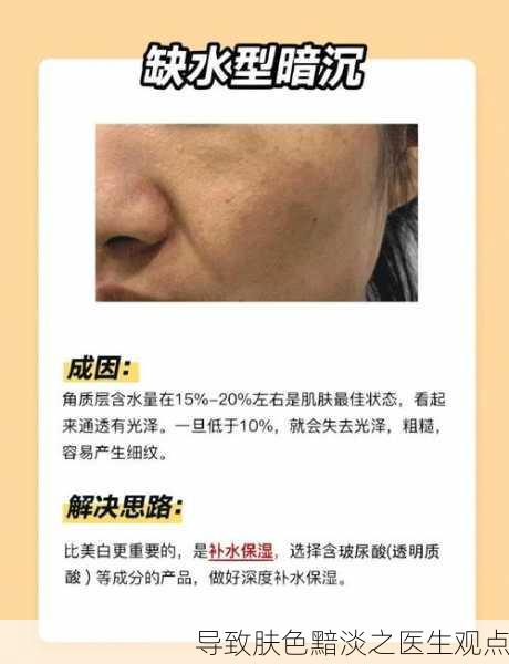 导致肤色黯淡之医生观点